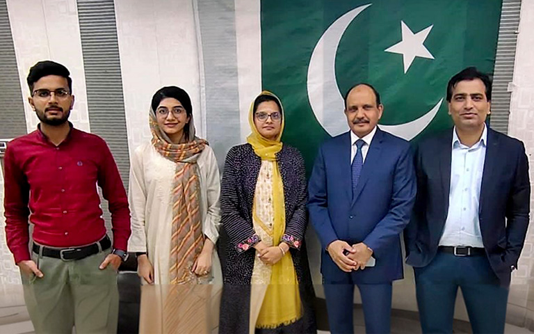 Maj. Gen (R) Dr. Ghulam Qamar, PD Directorate General of Religious Education (DGRE) met with Capacity Analytics (CA) team in it’s Islamabad office for discussing CA’s various socio-economic and environment related projects across Pakistan.